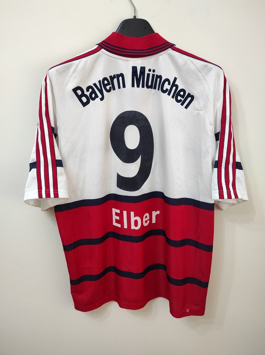 BAYERN MUNICH 1998-2000 Elber camiseta shirt trikot maillot