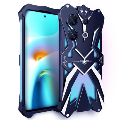 For Infinix Note 30 VIP / GT 10 Pro Metal  Shockproof Armor shockproof Back Case