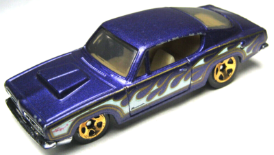 2006 HOT WHEELS CHRYSLER HEMI CUDA PURPLE 1:64 DIECAST 3