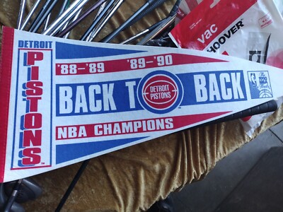デトロイト・ピストンズ NBA チャンピオン バナー Detroit