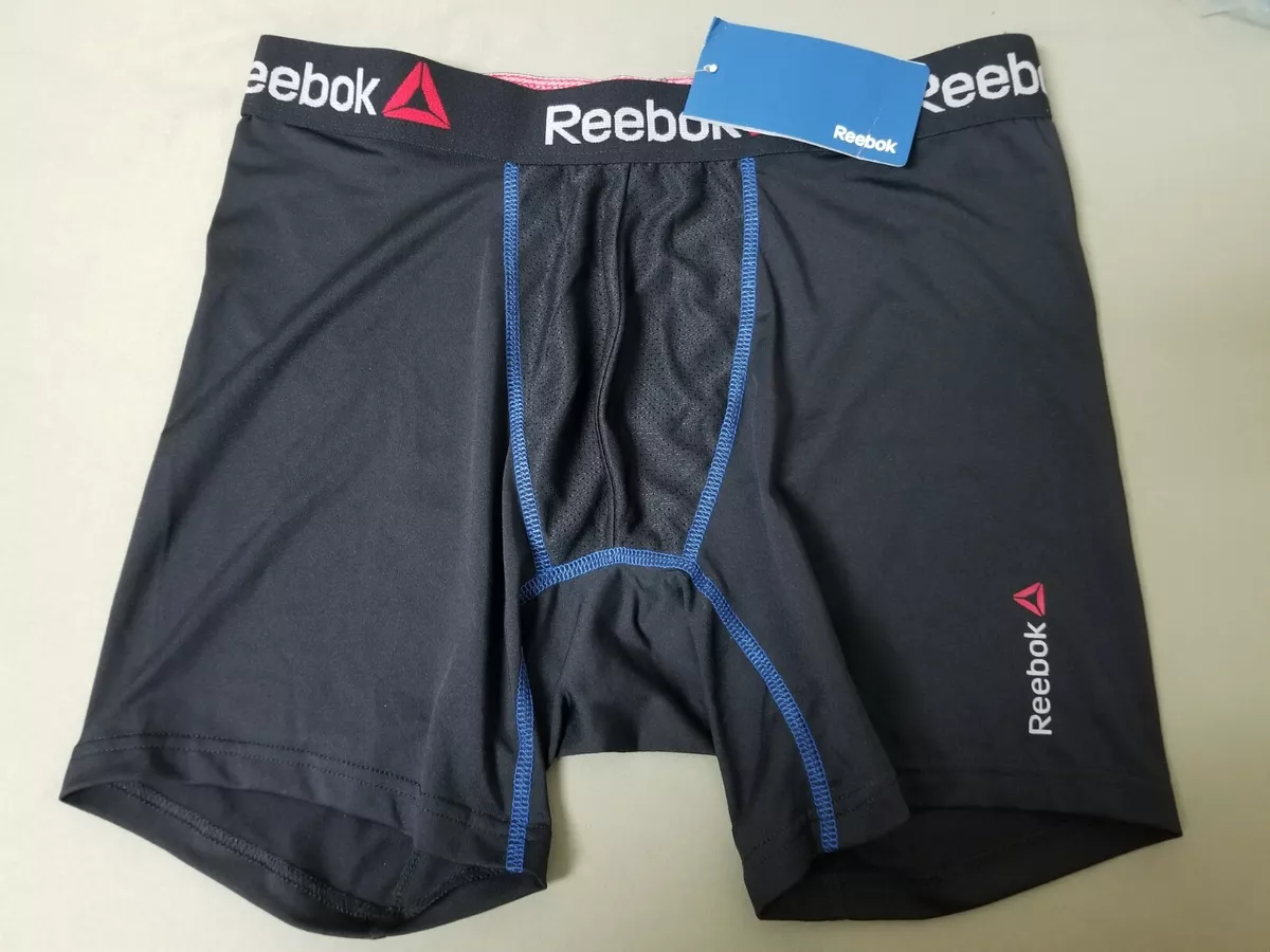 New Reebok Mens Boxer Brief Performance Underwear. Retail 25.00