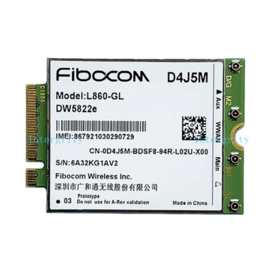 Fibocom L860-GL DW5822E Mobile Unicom Telecom 4G module lte Cat16 XMM7560