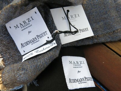 Audemars Piguet Factory Cashmere Scarf BRAND NEW made for AP Marzi Firenze
