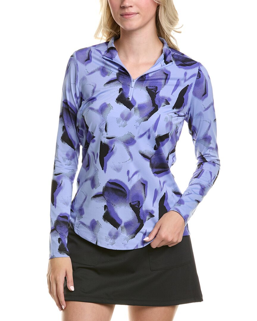 Женский топ на молнии Adidas 1/4