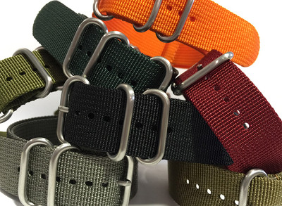 Cinturino Per Orologi In Nylon Balistico Hns Arancione Per Impieghi - Foto 5