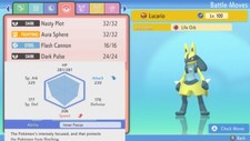 Pokemon Brilliant Diamond Shining Pearl 6iv Shiny Lucario Max EV