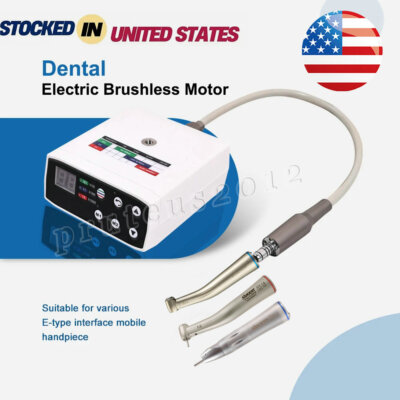 Dental Brushless LED Electric Micro Motor /1:5 1:1 Handpiece LED Fiber Optic