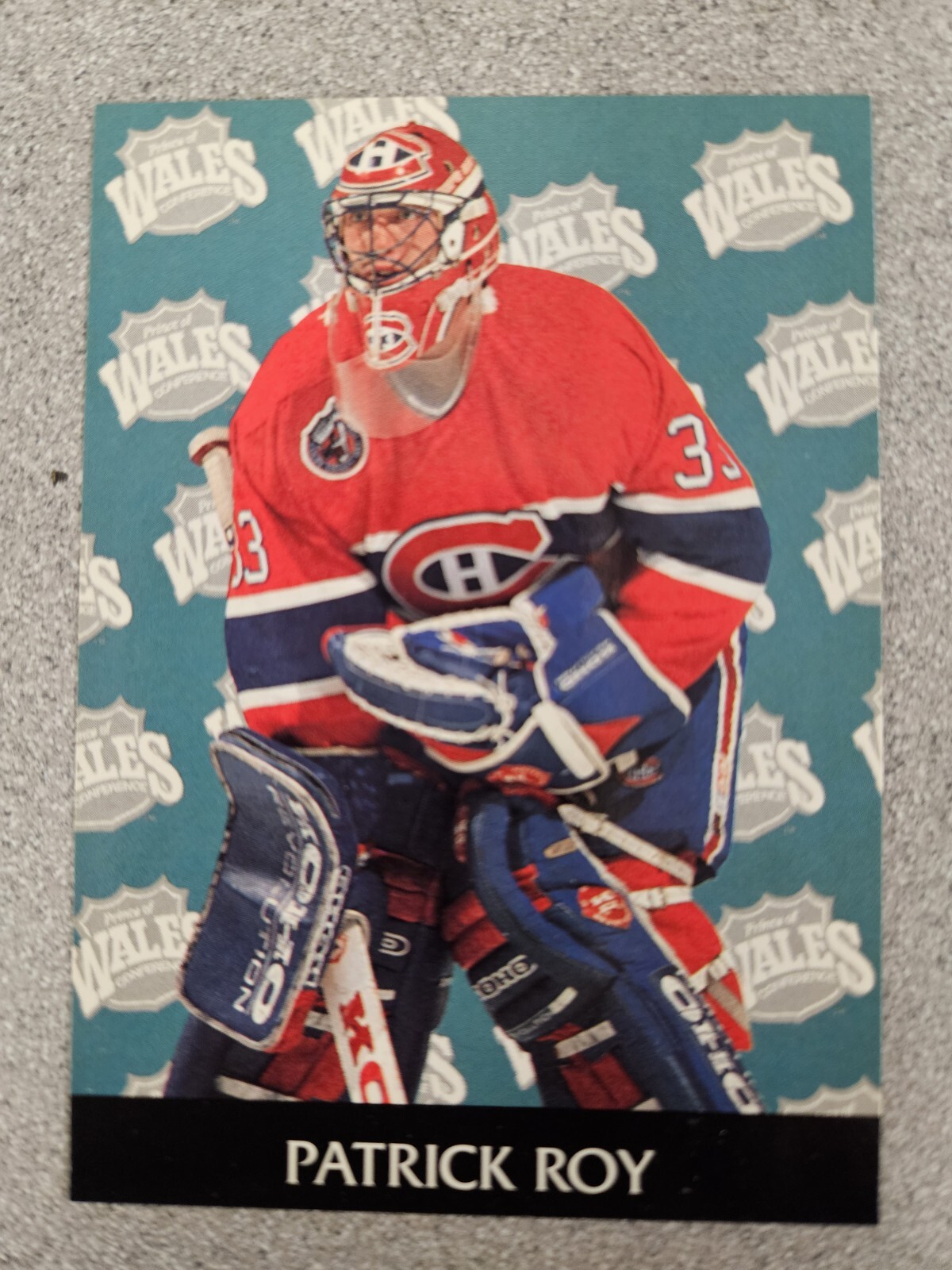 PATRICK ROY - NHL HOF - 1992-93 PARKHURST - ALL STAR CARD # 463 - CANADIENS  NHL