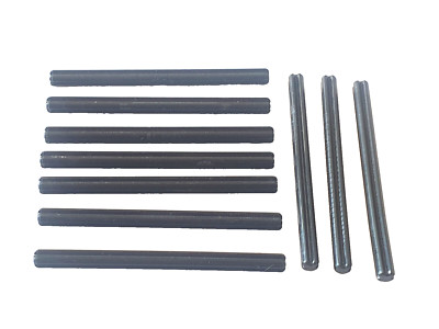 10x Lego Technic Achse Kreuzstange Kreuzachse 8L #3707 schwarz