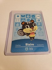  SUPER SALE Blaire  139 Animal Crossing Amiibo Card AUTHENTIC Series 2 NEW 