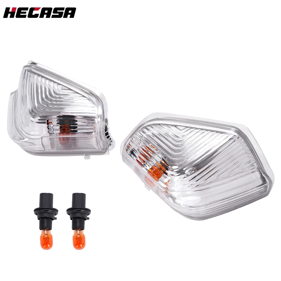 HECASA Fits Mercedes Sprinter Door Mirror Indicator Lens Pair Set 2006 2007-2021 Foto 2 de 4