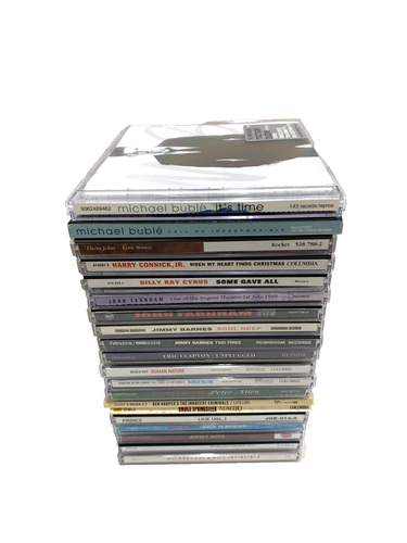 Bulk CD Reseller Lot Male Artist Bundle 20x CDs Music Best Singers All Time VGC - Foto 4 di 5