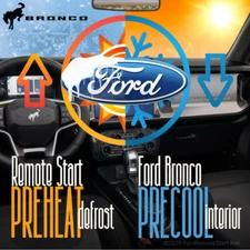 Ford Bronco | 2021 to 2025 | DIY Plug-In Remote Start Installation Kit