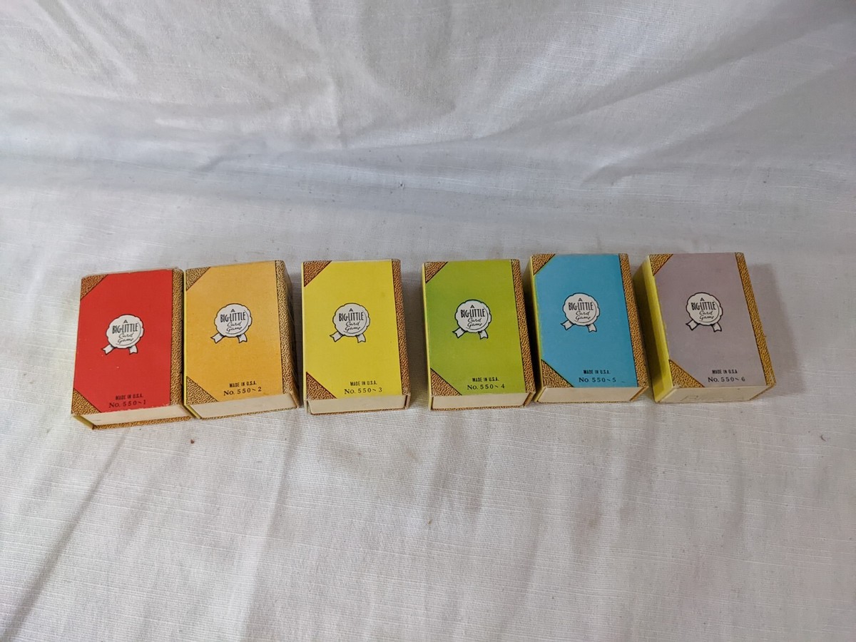 Vintage Library of Games by Russell - Complete Set of 6 Big Vintage Library of Games by Russell - Complete Set of 6 Big