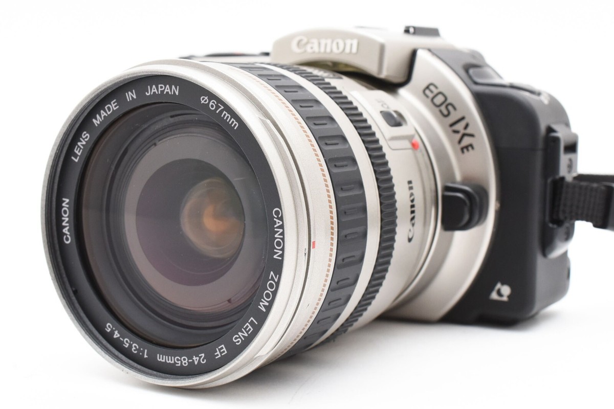 良品】 Canon EOS IXe APS Camera 24-85mm USM N MINT] Canon EOS IXe APS Film Camera w/ EF 24-85mm USM Lens