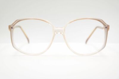 Vintage Guy Laroche 2013 319 52[]14 145 Durchsichtig oval Brille eyeglasses NOS
