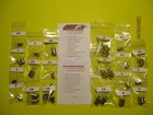 1957 Ford Thunderbird 12 Volt Interior & Exterior Light Bulb Kit 30Pcs