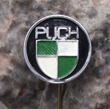 Antiguo Puch Motocicletas Motocicletas y Bicicletas Graz Austria Cabeza Logo Pin Insignia