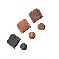 Wood Shutter Release Button + Hot Shoe Cover Cap Set For om5 Olympus ep7