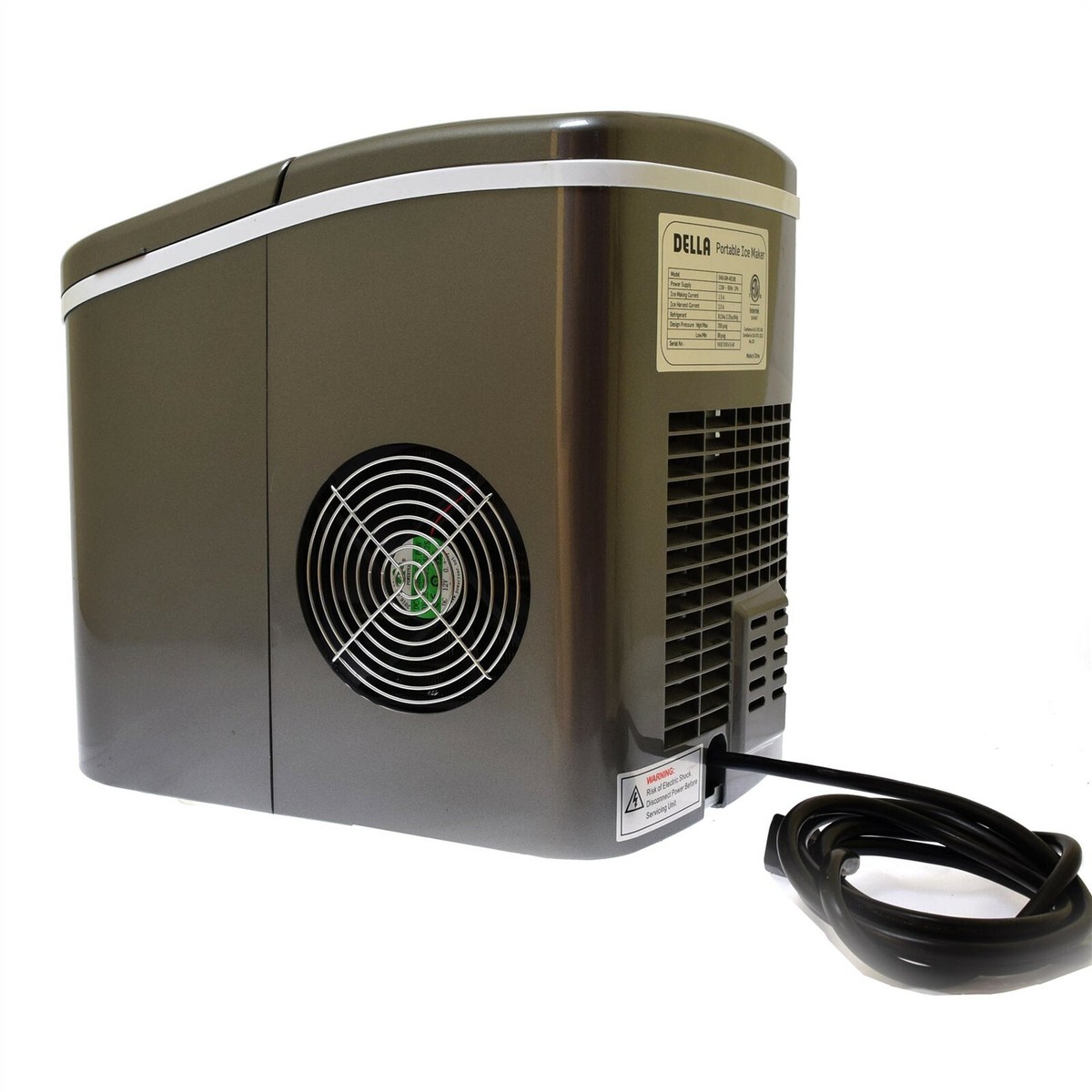 Della Countertop Portable Ice Maker Gray Model 048-GM-48188