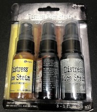Tim Holtz Ranger Distress Mica Stain Set-Halloween 3 bottle