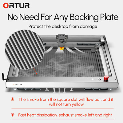ORTUR Laser Engraving Platform LEP1.0 Working Table Panel All-metal 448x400x22mm