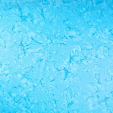 An Anthology Lava Batik, Gorgeous Vivid Sky Blue, Cotton, Per 1/2 Yd