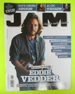 Rivista JAM 182/2011 Eddie Vedder Fairport Convention Foo Fighters Battles No*cd