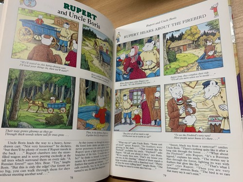 1994 Rupert Bär Jährliche #59 UK Vintage Hardcover Buch (P4) - Picture 8 of 13