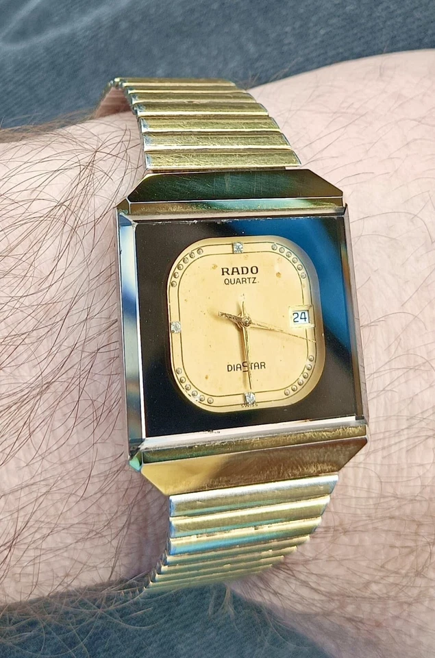 🔶 RADO DiaStar   Analog SWISS Watch - Quartz - RARE Vintage 🔶 - Image 2 of 4