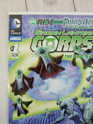 Green Lantern Corps - #1 - Annual - Rise of the Third Army Conclusion 2013 VF+ - Bild 2 von 12