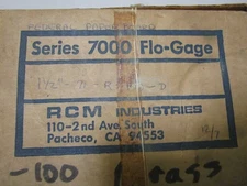 RCM INDUSTRIES FLO-GAGE 1-1/2"-71-R-100-D  NSMP
