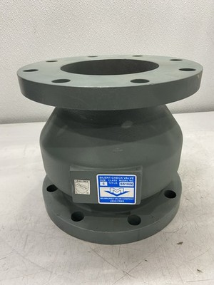 Milwaukee Valve 600 Silent Check Valve Globe Style Cst Iron 6'' Valve Size SS1806