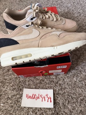 Nike NikeLab Air Max 1 Shoes QS Pinnacle Silt Red Pearl Pink 859554-600 Sz.13