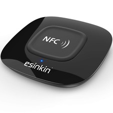 esinkin Bluetooth Receiver Wireless, NFC-Enabled Audio Adapter 4.0 for HD...