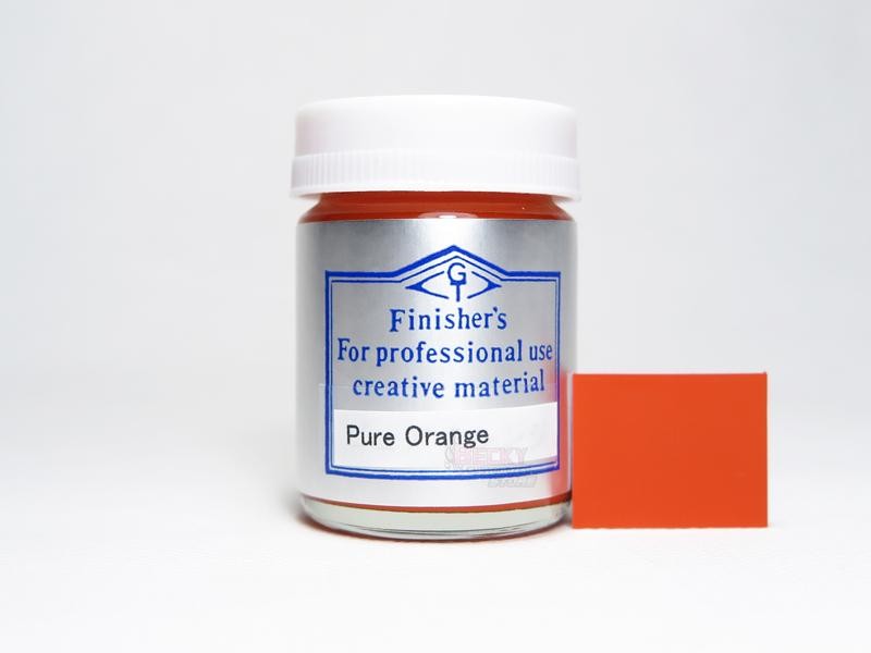 Finishers FI011 Чистый оранжевый флакон с лаковой краской объемом 20 мл, США, Продавец