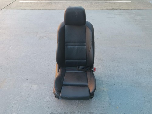 BMW X5 FRONT SEAT RH FRONT, LEATHER, BLACK, E70, 03/07-08/13 07 08 09 10 11 12 1