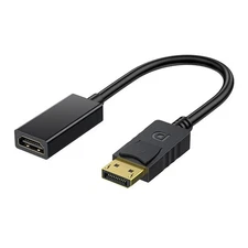 DisplayPort to HDMI-compatible Adapter Cable Converter Male DP to Female HDMI