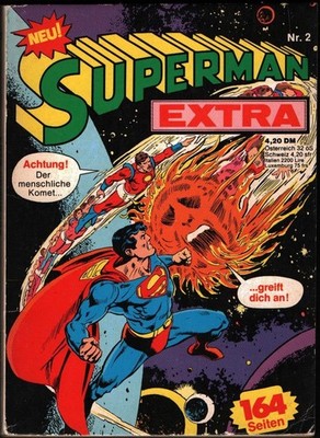 Superman Extra TB Band 2 & Captain Comet: Der menschliche Komet (EA 1980) Z 2