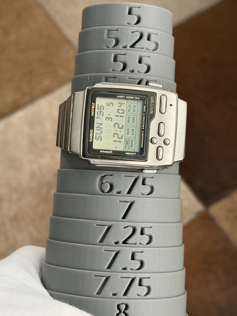 Rare Vintage Casio Hotbiz Memory Protect DB-2000 Men's Digital