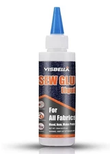 Visbella Fabric Glue, Sew Glue Liquid Stitch 