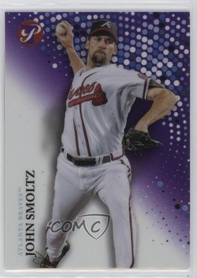 2022 Topps Pristine Purple Refractor /99 John Smoltz #208 HOF 04br
