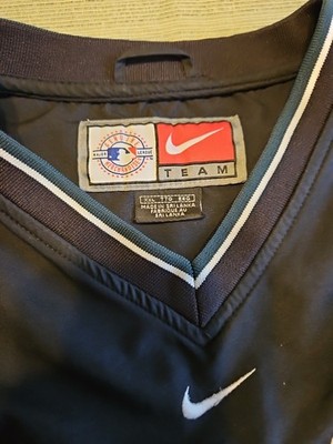 Oakland Athletics A's Pullover Nike Windbreaker Jacket XXL Black