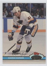 1991-92 Topps Stadium Club Mario Marois #12 5co