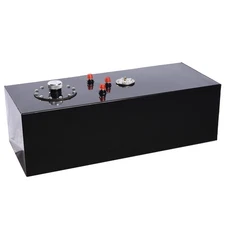Universal 15 Gallon Top feed Racing/Drift Fuel Cell Tank Oil Box + Level Sender