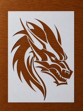 Magical Dragon Wall Art Stencil for Fantasy - Themed Decor - StencilAir
