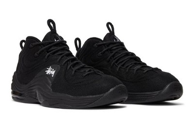 New Nike Air Penny 2 X Stussy Black DQ5674 001 Men's Size 7.5