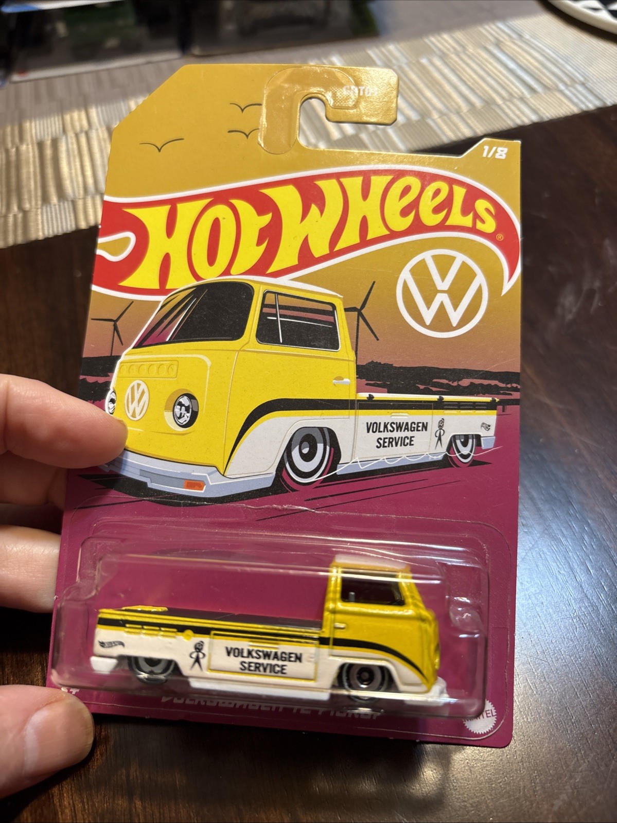 Hot Wheels 2022 Volkswagen Series, Volkswagen T2 Pickup. #1/8 B103