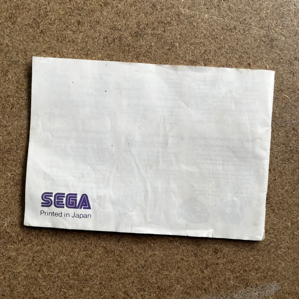 Alex Kidd in Miracle World & Penguin Land SEGA Juegos Manual de instrucciones Folleto Foto 3 de 4