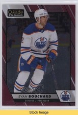 2023-24 O-Pee-Chee Platinum Matte Pink Evan Bouchard #79 READ 1e7g